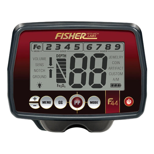 Fisher F44 - The Ultimate Weatherproof Multi-Purpose Metal Detector