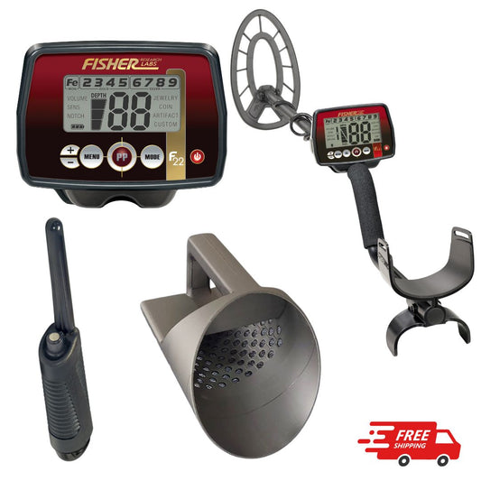 Fisher F22 - Beach Detector Bundle